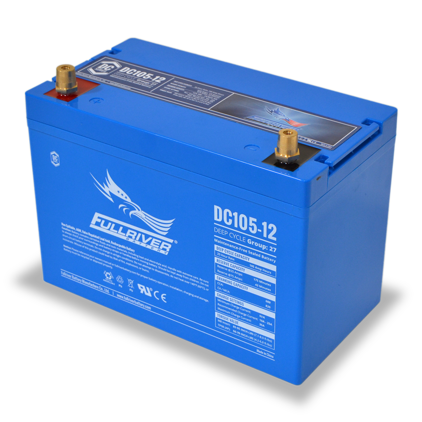 Fullriver DC105-12 Deep-Cycle AGM Battery
