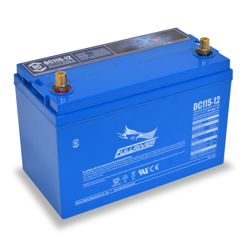 Fullriver DC115-12 Deep-Cycle AGM Battery