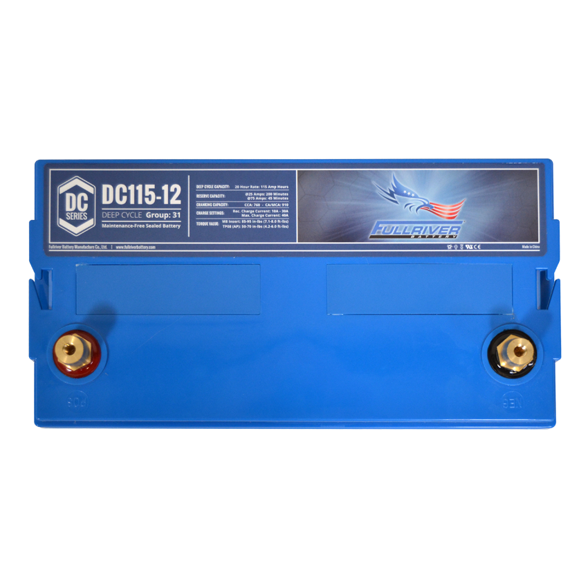 Fullriver DC115-12 Deep-Cycle AGM Battery