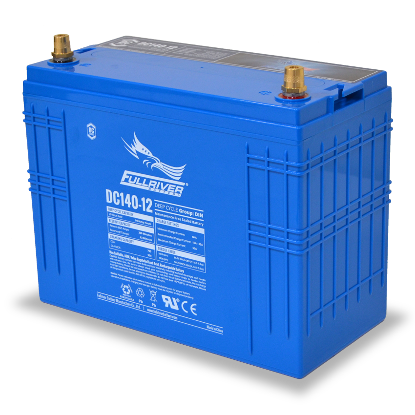 Fullriver DC140-12 Deep-Cycle AGM Battery