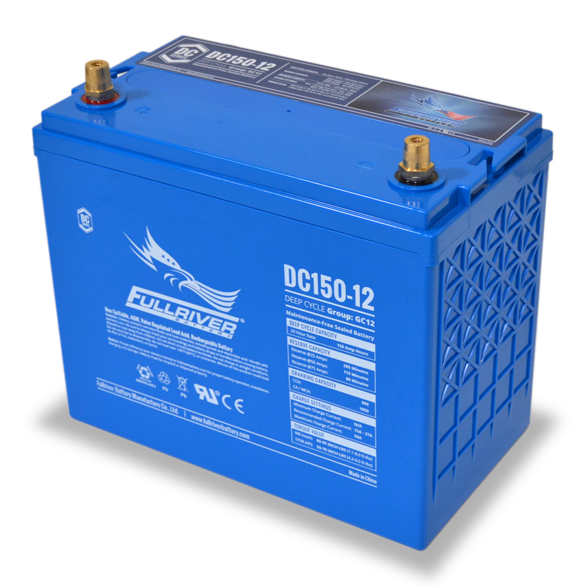 Fullriver DC150-12 Deep-Cycle AGM Battery