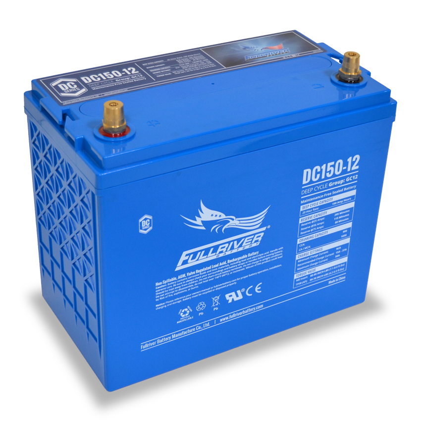 Fullriver DC150-12 Deep-Cycle AGM Battery