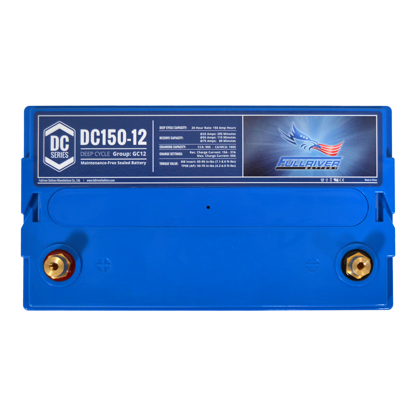 Fullriver DC150-12 Deep-Cycle AGM Battery