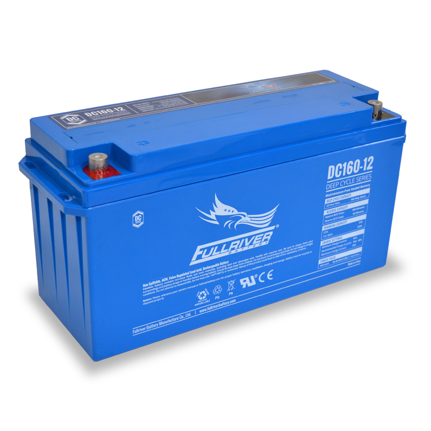 Fullriver DC160-12 Deep-Cycle AGM Battery