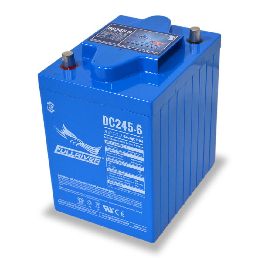 Fullriver DC245-6 Deep-Cycle AGM Battery