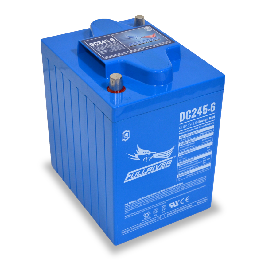 Fullriver DC245-6 Deep-Cycle AGM Battery