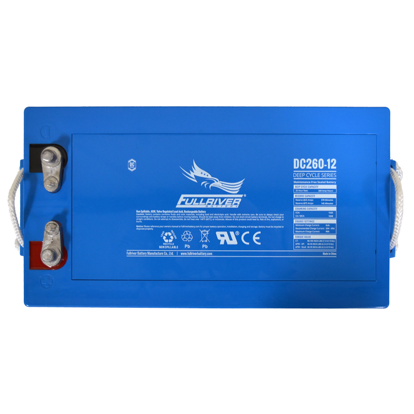 Fullriver DC260-12-APW Deep-Cycle AGM Battery