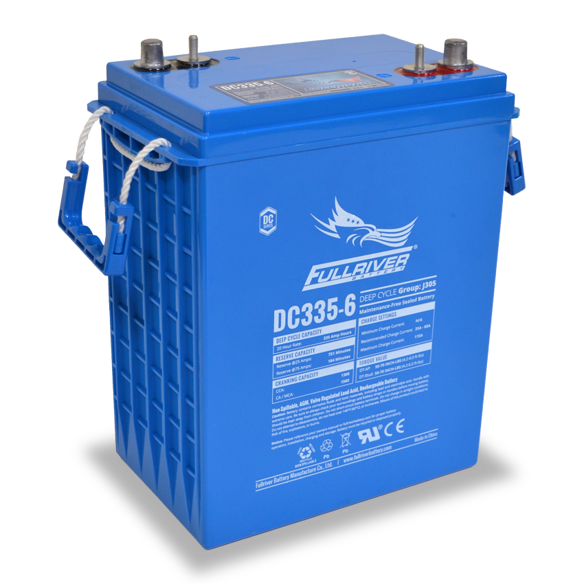 Fullriver DC335-6 Deep-Cycle AGM Battery