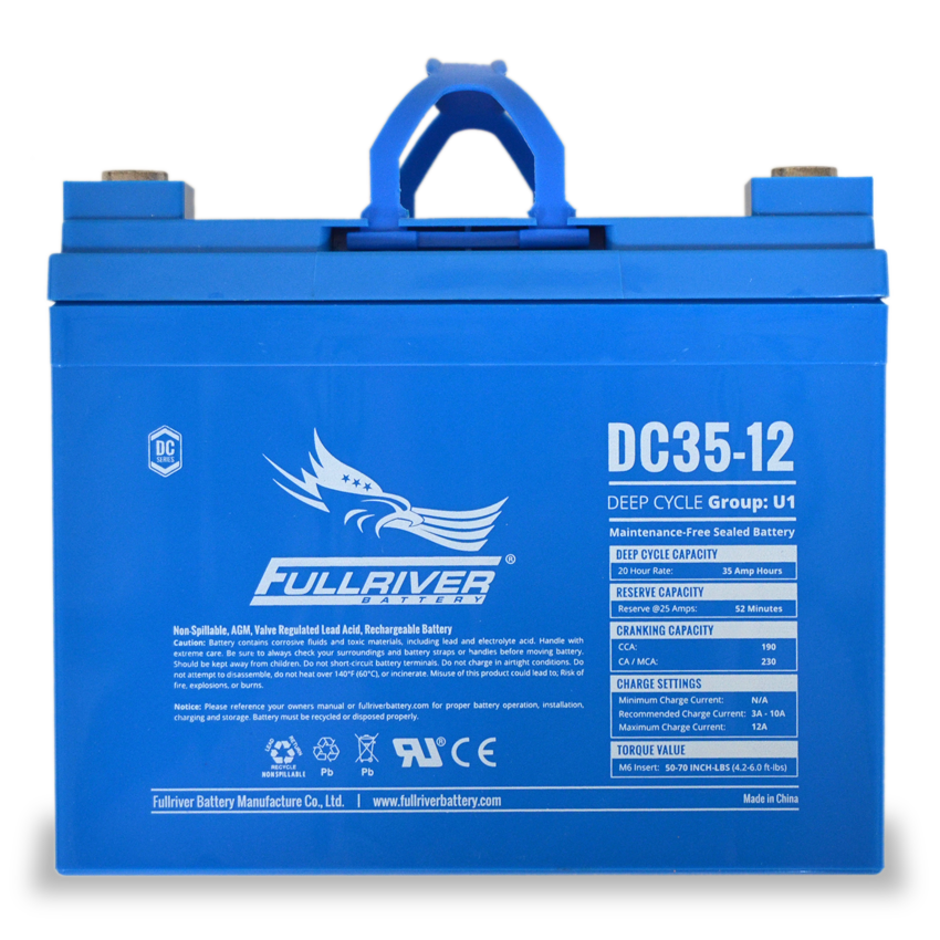 Fullriver DC35-12 Deep-Cycle AGM Battery
