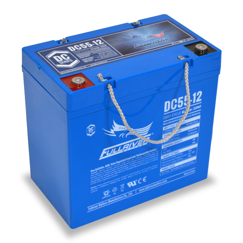 Fullriver DC55-12 Deep-Cycle AGM Battery