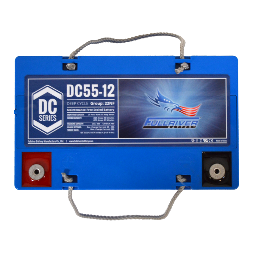 Fullriver DC55-12 Deep-Cycle AGM Battery
