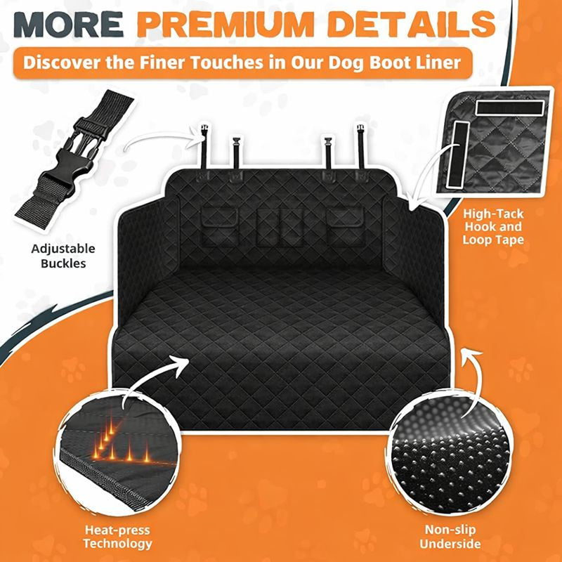 Dog Car Boot Liner – Waterproof, Non-Slip & Scratch-Proof Protection | 215x110cm