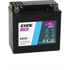 EXIDE EK131 AGM AUXILIARY CAR BATTERY