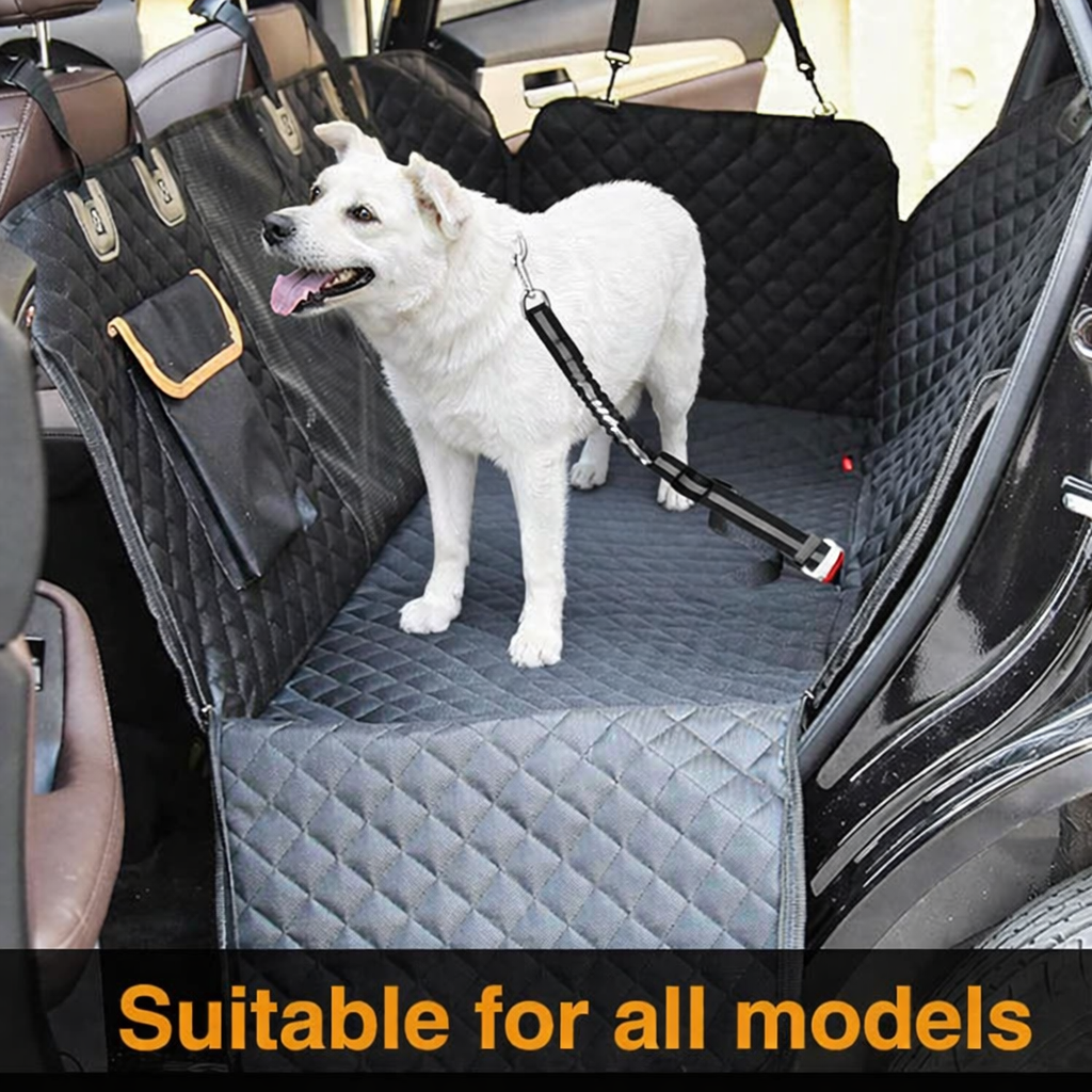 Dog Seat Belt for Car – Adjustable Headrest Safety Strap