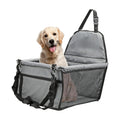 Foldable Dog Booster Car Seat & Travel Carrier – Portable Pet Seat with Safety Harness