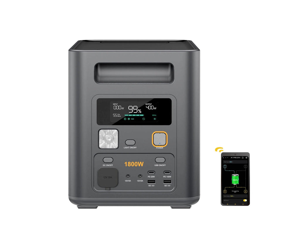 AFERIY Nomad1800 Pro 1800W Portable Power Station | 1024Wh Expandable LiFePO4 Battery