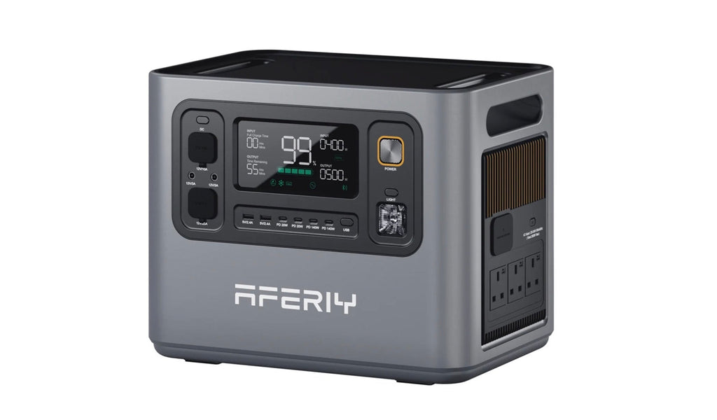 AFERIY P300 3000W 2048Wh Portable Power Station | Expandable to 10.24kWh | 1200W Solar Input | APP Control