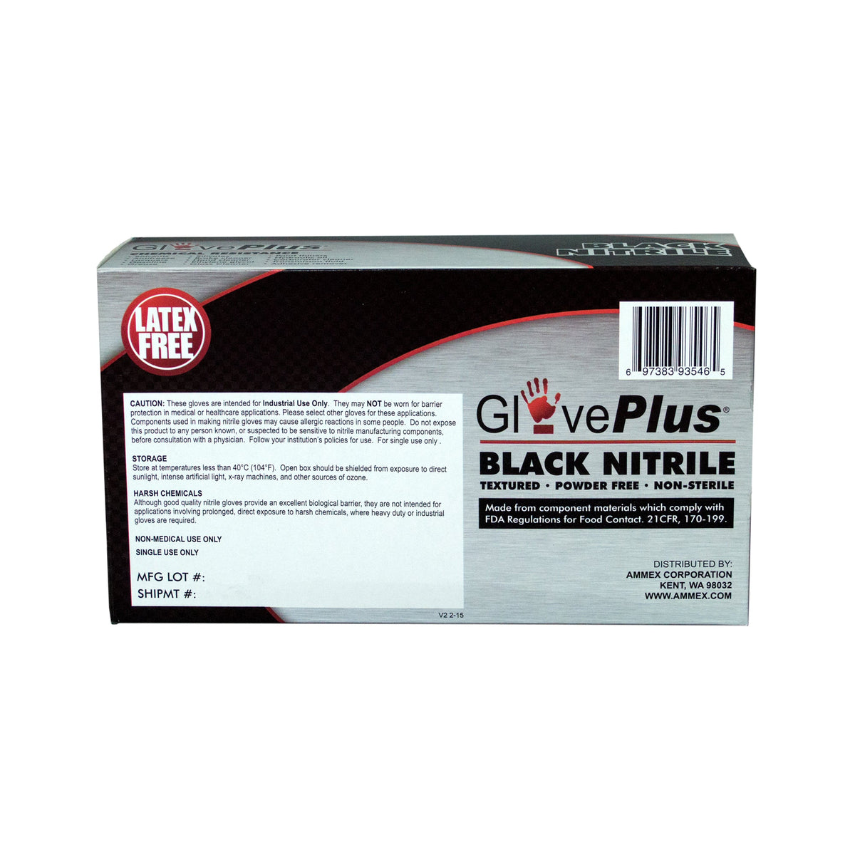 GlovePlus® Black Nitrile Glove