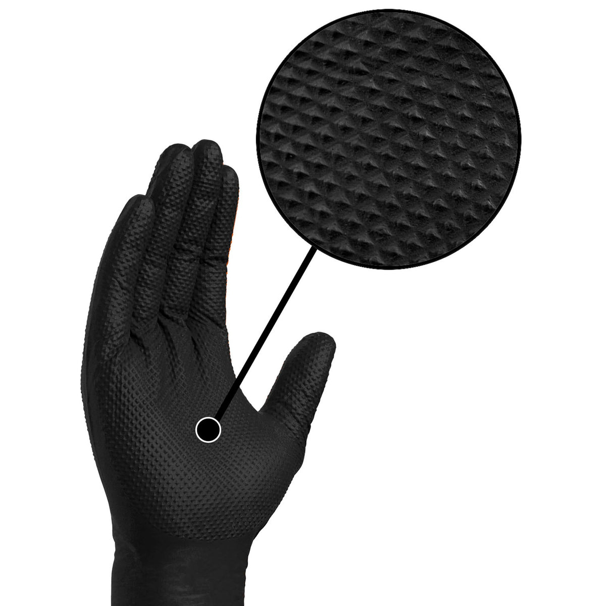Gloveworks® HD Black Nitrile Gloves