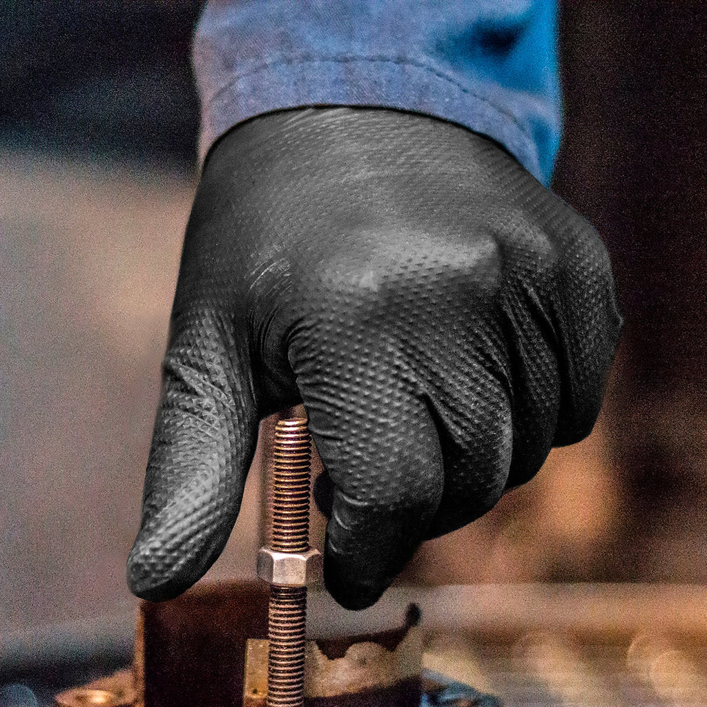 Gloveworks® HD Black Nitrile Gloves