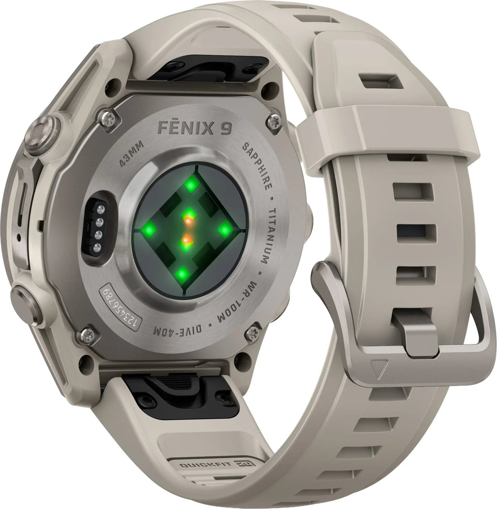 Garmin Fenix 9 43mm Multisport Watch - Grey