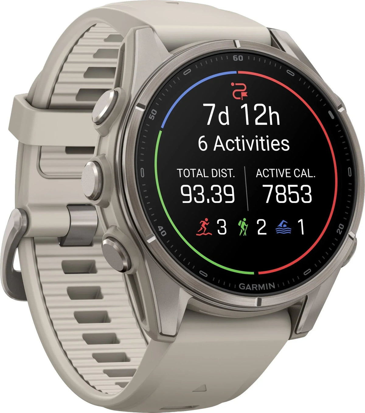 Garmin Fenix 9 43mm Multisport Watch - Grey