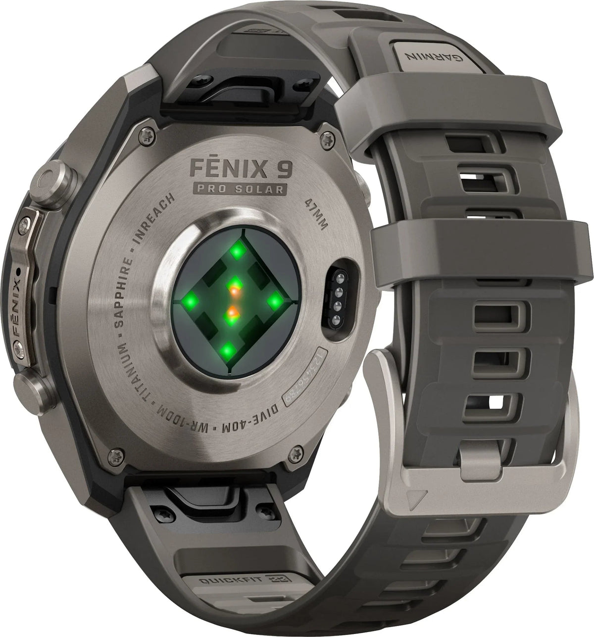 Garmin Fenix 9 Pro inReach SOLAR 51mm Multisport Watch - Grey