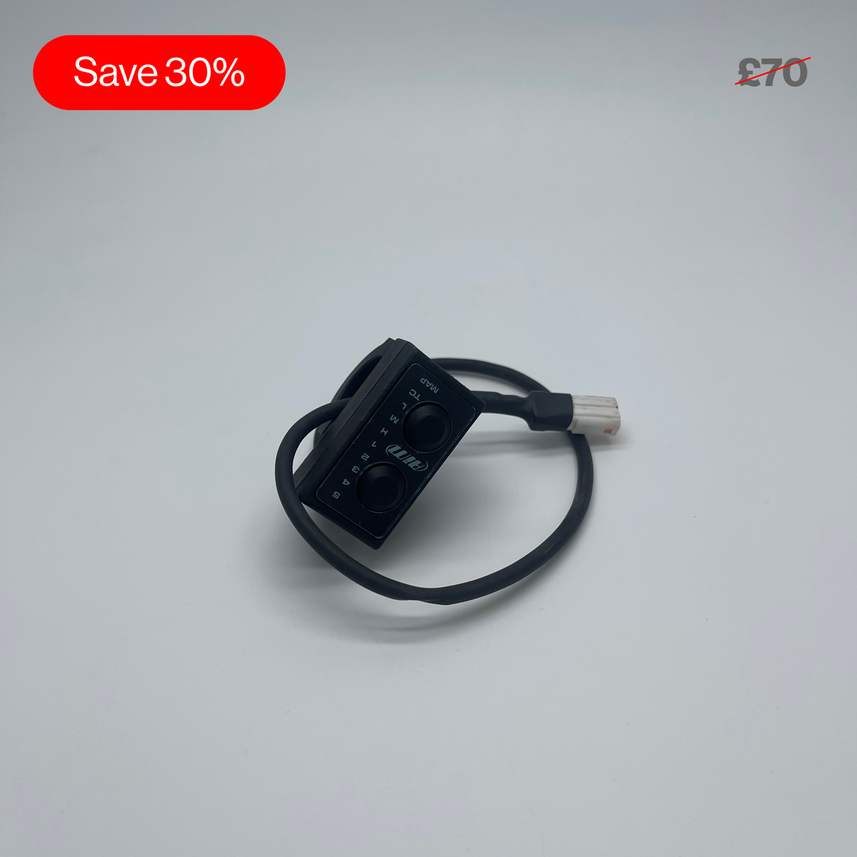 Second-Life Aim Taipan Handlebar Switch with Standard Short Cable