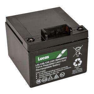 Lucas Golf Trolley Battery LSLC26-12G 12v (26Ah)