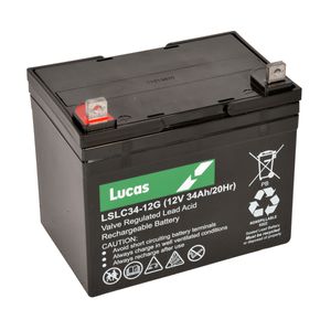 Lucas Golf Trolley Battery LSLC34-12G 12v (34Ah)