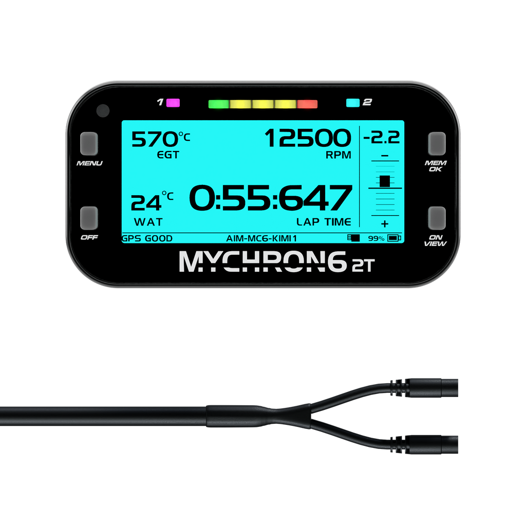 MyChron 6 2T x2 Water Temperature Sensor Inputs