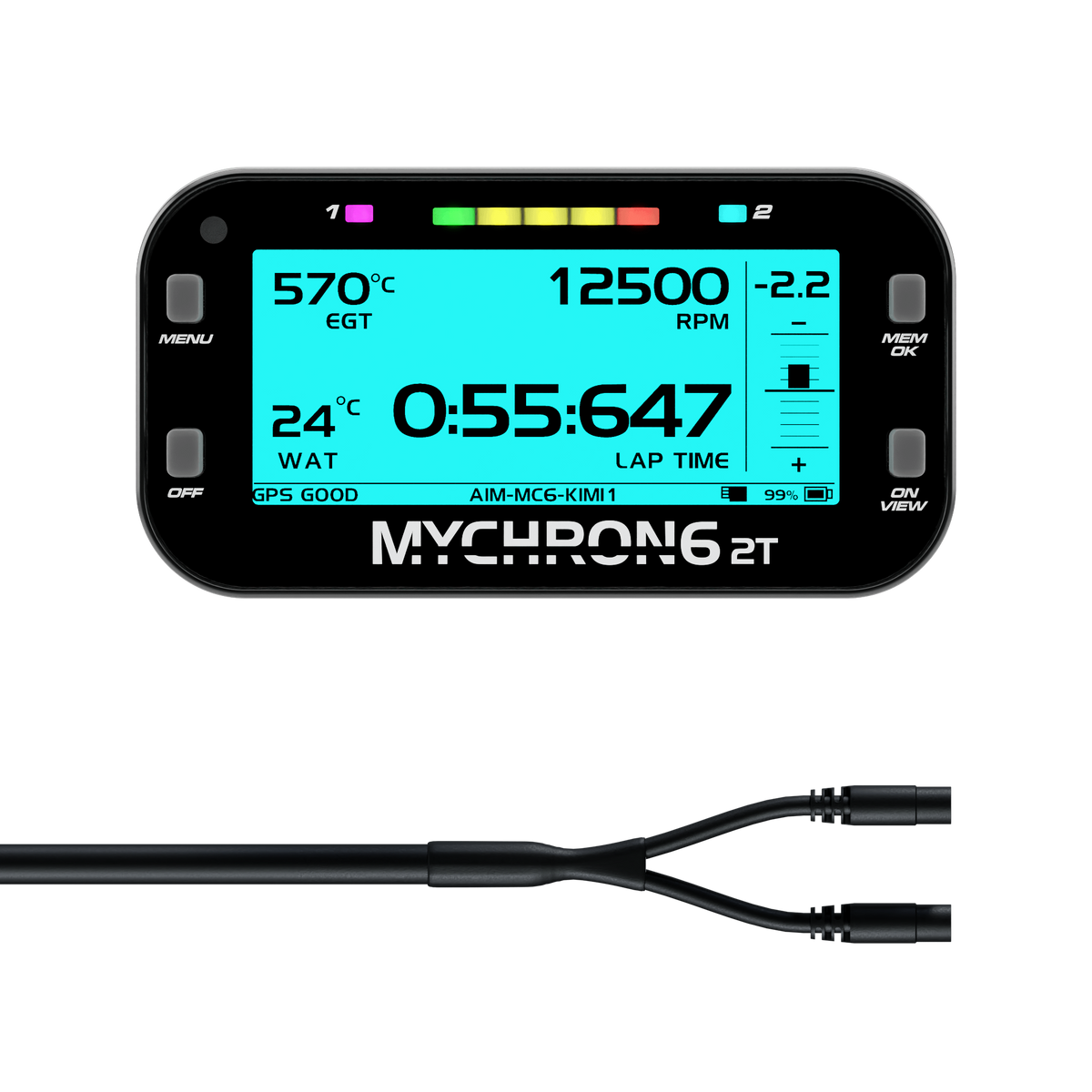 MyChron 6 2T x2 Water Temperature Sensor Inputs
