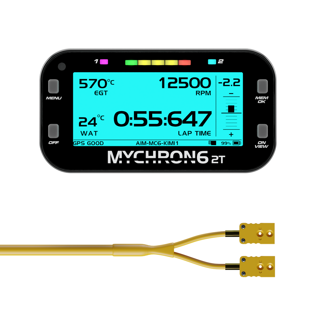 MyChron 6 2T x2 Thermocouple Sensor Inputs