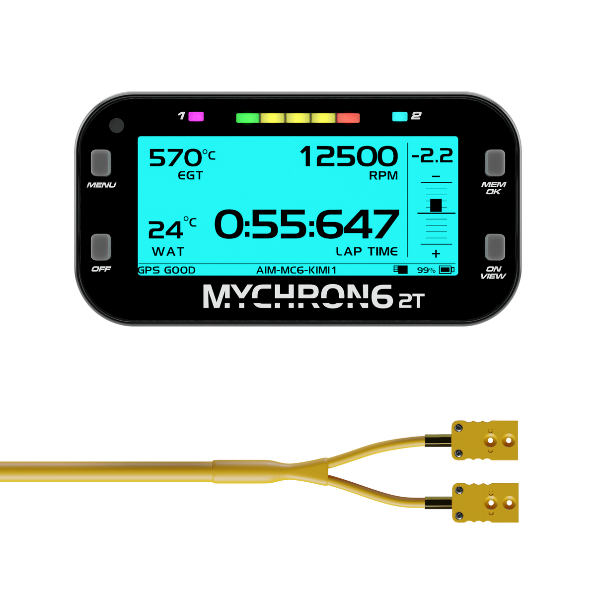 MyChron 6 2T x2 Thermocouple Sensor Inputs