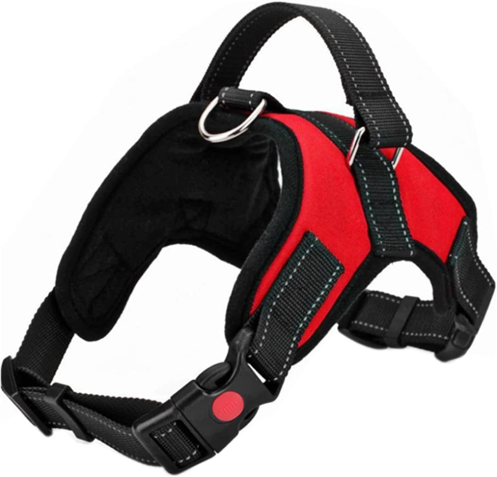 No Pull Dog Harness, Breathable Adjustable Reflective Oxford Vest