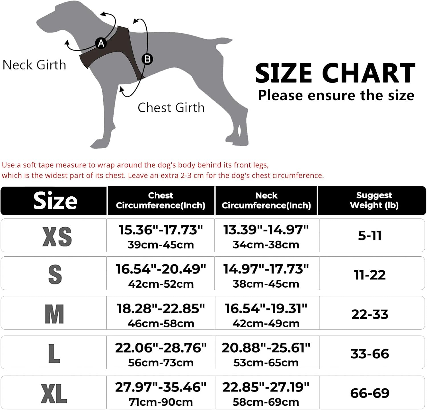 No Pull Dog Harness, Breathable Adjustable Reflective Oxford Vest