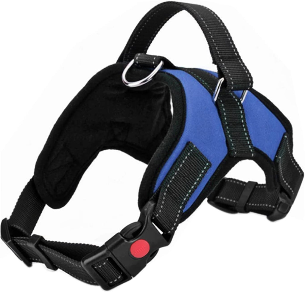 No Pull Dog Harness, Breathable Adjustable Reflective Oxford Vest