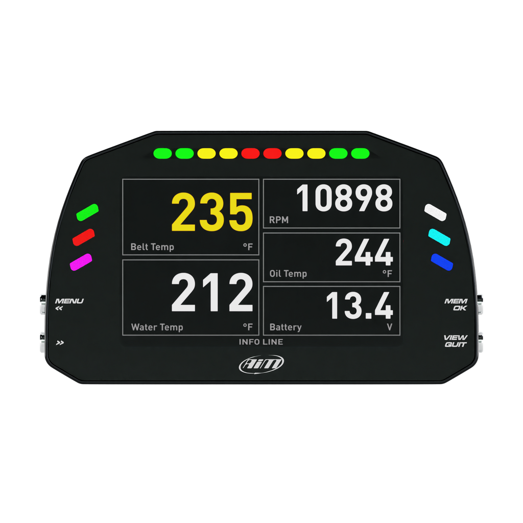 Aim 5" TFT Dash Display with Race Icons for PDM08/PDM32