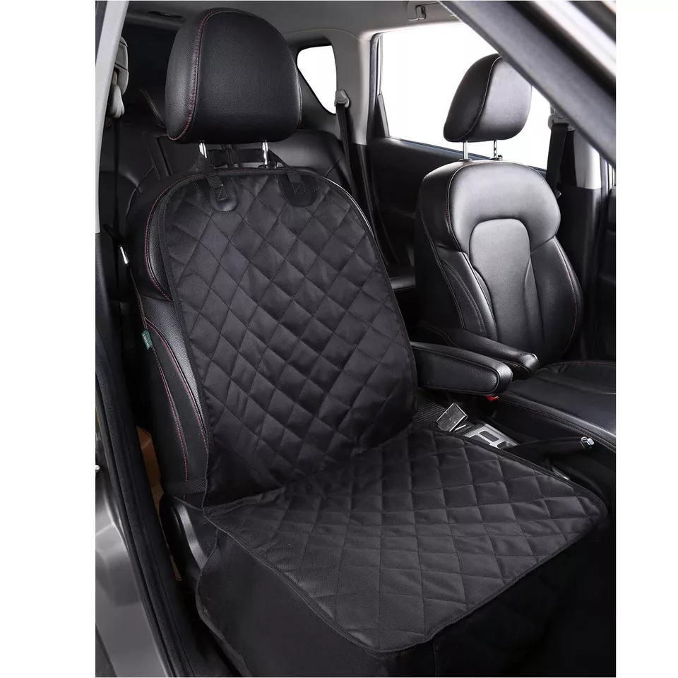 Non-Slip Water-Resistant Pet Car Seat Cover – Front Seat Protector for Dogs