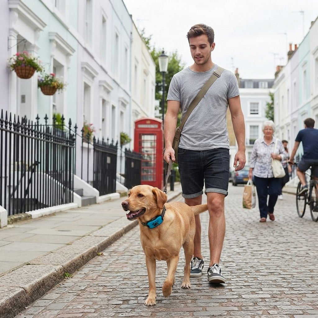 Rechargeable Bark Collar for Dogs – Beep & Vibration