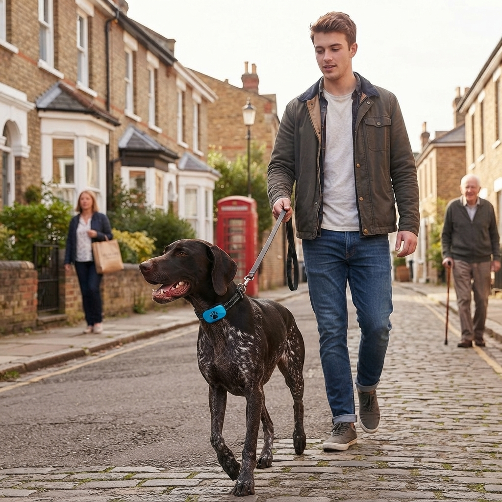 Rechargeable Bark Collar for Dogs – Beep & Vibration