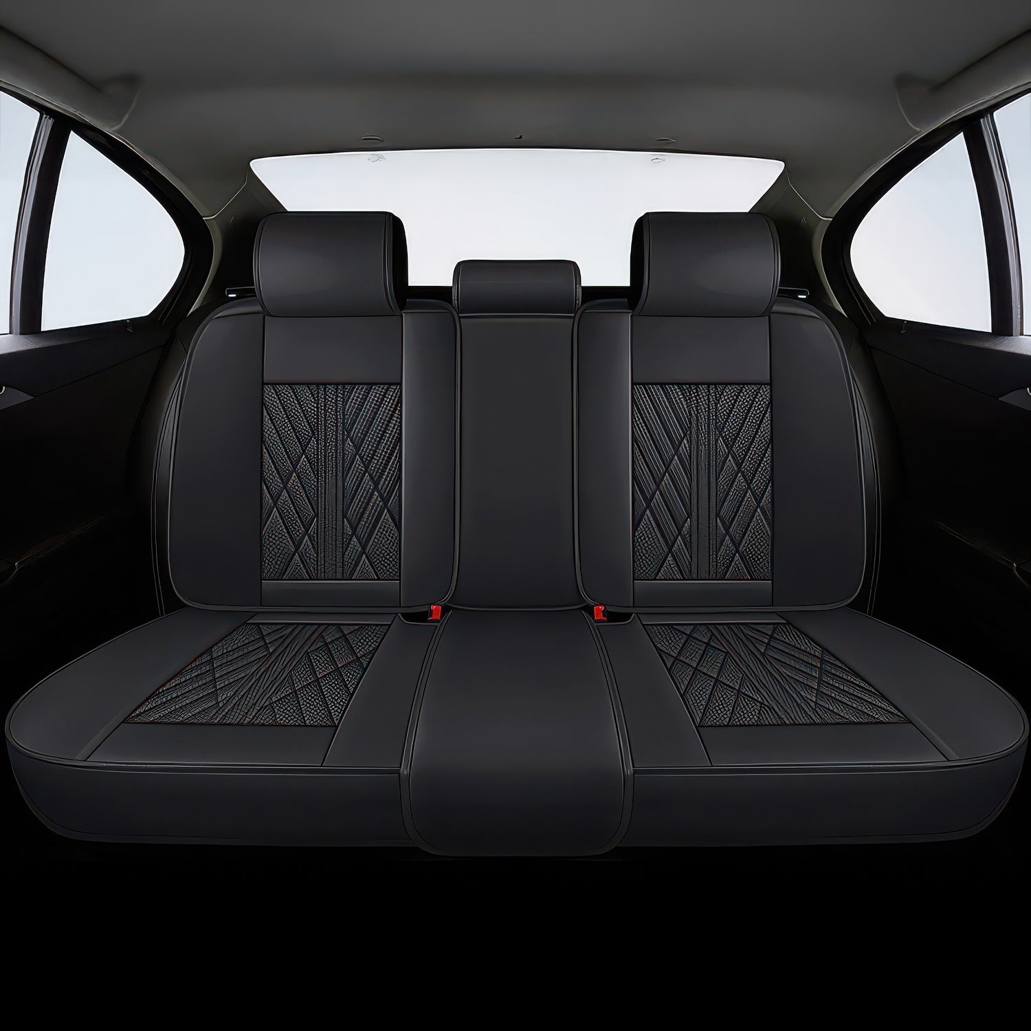 Red & Black Seat Covers