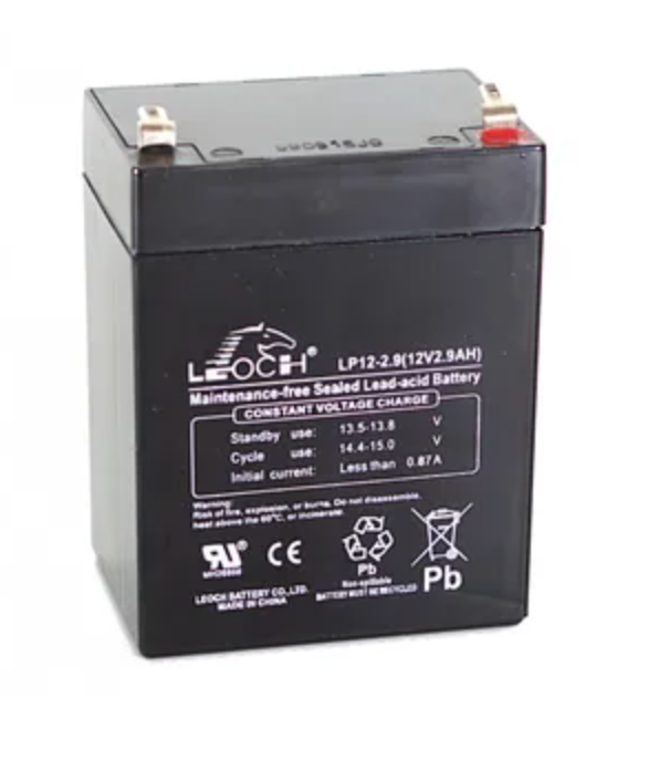Leoch LP12-2.9 12V 2.9Ah Sealed Battery