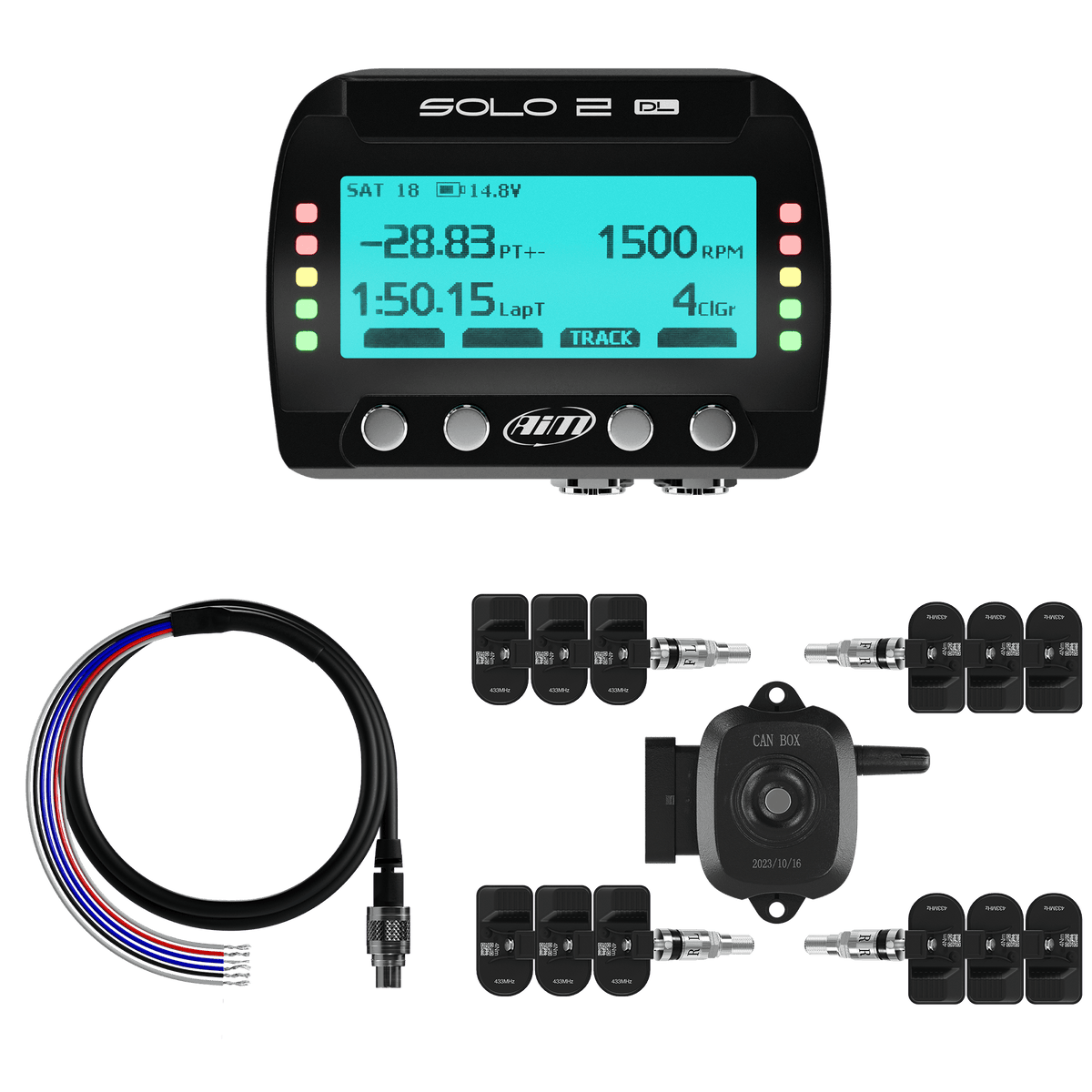 Tyre Pressure Monitoring System with Solo 2 DL