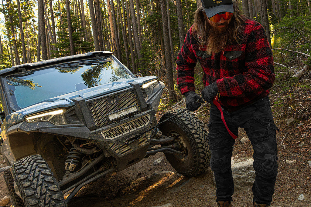 Titan 3500 Electric Winch - 12v Synthetic Rope