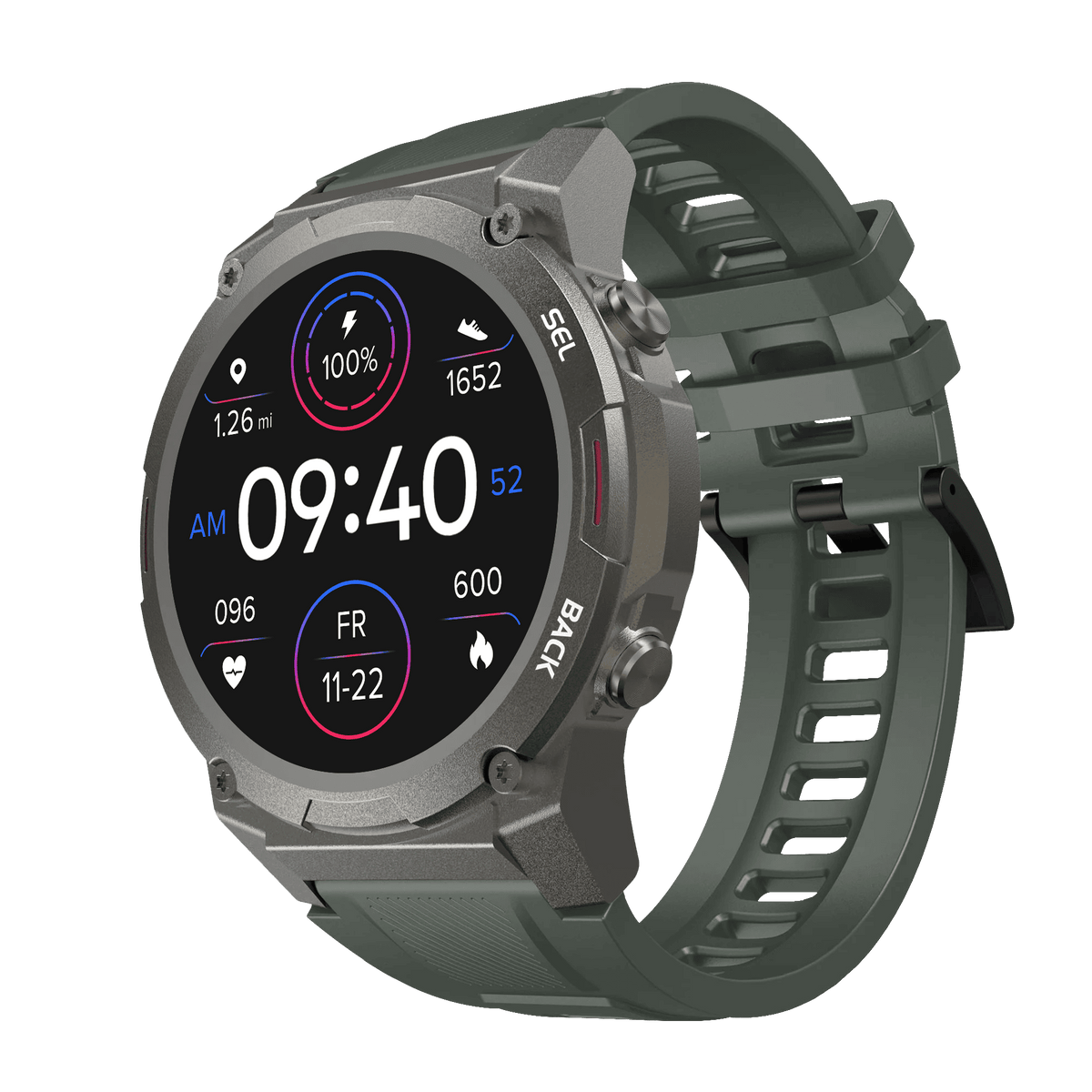 Gard Pro Ultra 2+ – Rugged Sports Smartwatch