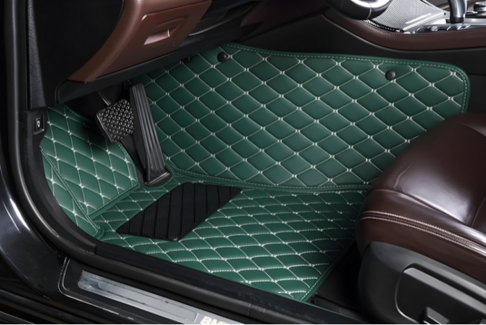 GREEN CAR MATS