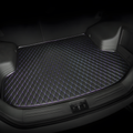 Black & Purple Custom Boot Mats