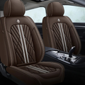 Elite Car Seat Covers - Coffee | Waterproof Leather Car Seat Covers