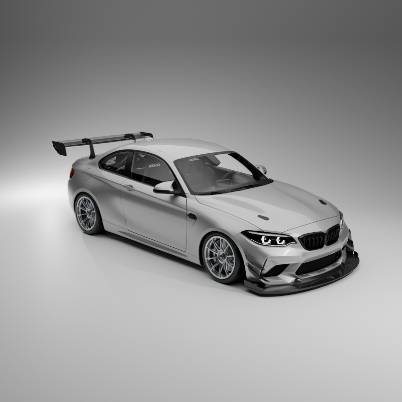 Vulcan Alpha Carbon Fiber Canards - BMW F87 M2
